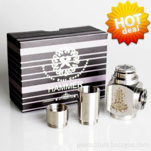 Simeiyue manufacture of e cigarette stainless steel e cig hammer mod